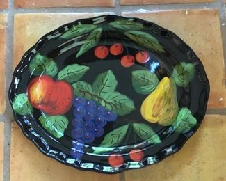 Vietri Large oval serving platter