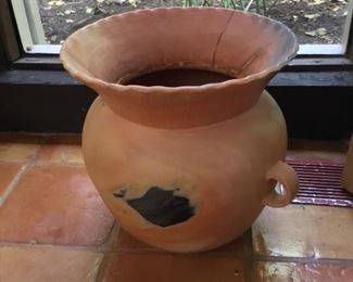 Large clay pot