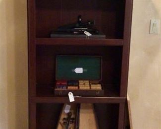 Wooden bookcase