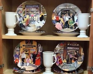 Willam Sonoma dessert plates - 3 sets of 4