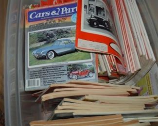 1950's car magazines