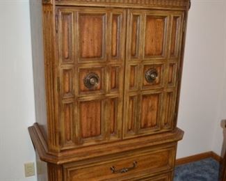 Stanley high boy chest