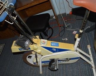 Vintage exercise bike