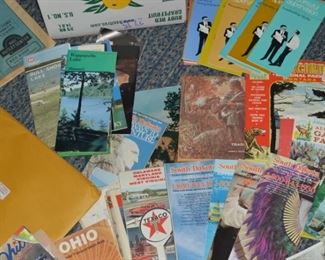 Vtg maps and ephemera