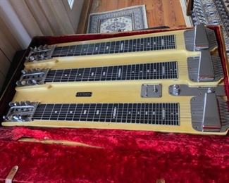 T8  three neck steel guitar by FENDER