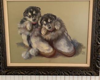 Aaaah puppies in slippers