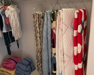 Cross stitched quilts