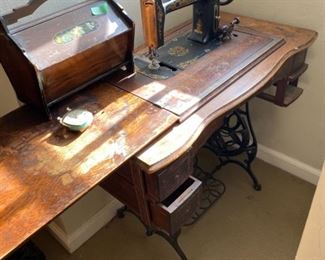 antique singer sewing machine
