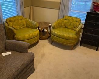 MCM upholstered chairs
