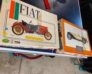 two brand new never been assembled 1/8 scale model cars selling on line for 900