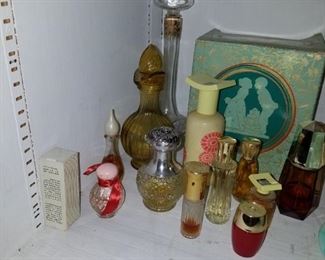 Vintage bottles/ Avon