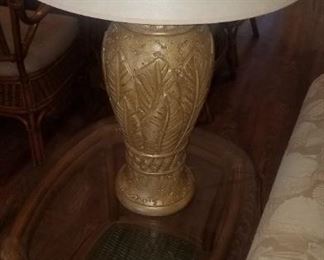Accent lamp, living room - 24" tall, priced at $37