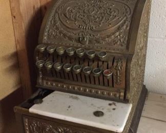 Vintage cash register.