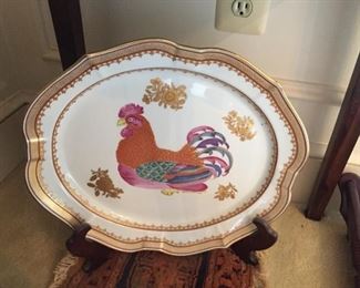 Rooster dish.