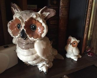 Owl Sculptures.