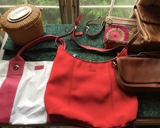 Assorted purses / new and vintage.
