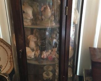 Huge selection of “Smalls” in small display case.