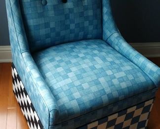 HAVE A PAIR OF THESE CHAIRS--AND THEY MATCH THE RUG!
