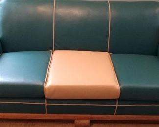 WHAT AN AMAZING ART DECO COUCH. $1200