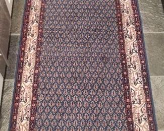 2'6"x6' fine woven rug $650