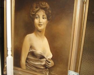 Original Oil on Canvas Framed Artwork