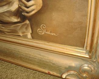 Oil Art Signed Toni (Darlene) Sheehan, an Excellent local Crete Artist