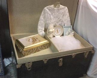 Trunk with Wedding Items