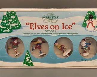 $20 #3088
Department 56- “Elves on Ice”