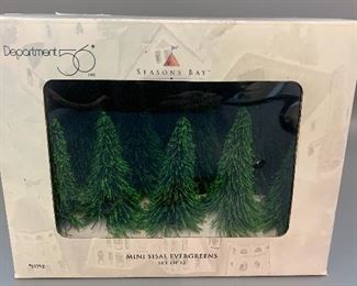 $15 #3065
Department 56- “Mini Sisal Evergreens”