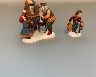 $16 #3037
Heritage Village Christmas Bazaar ... Toy Vendor & Cart