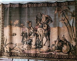 Wall tapestry over a hundred years old