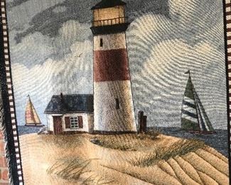 Lighthouse throw