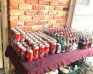 Tons of dated vintage collectible Coca Cola stuff