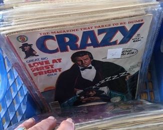 Crazy and Mad magazines 