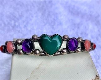 Native American sterling bracelet