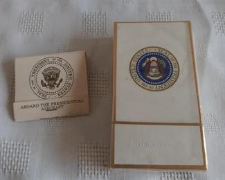 air force one matches and cigarettes