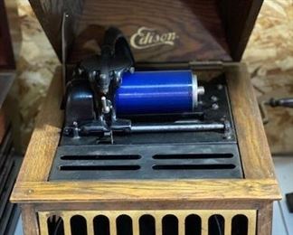 Edison cylinder player