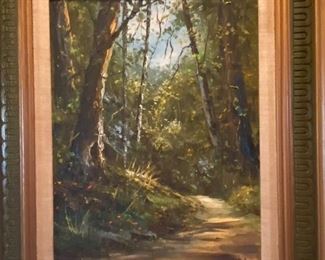 WOODLAND PATH PAINTING