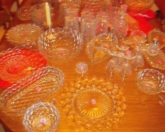 large collection American Fostoria
