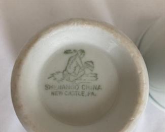 Salvaged from ships - all original from oceangoing vessels... Dinnerware 