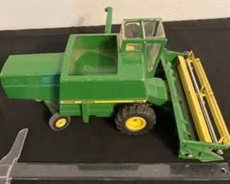 Vintage toy tractors