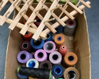 Thread and materials for loom