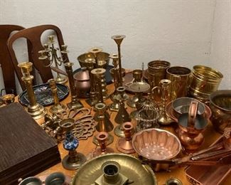 Brass and Copper items