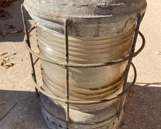 WWII Liberty Ship salvaged lanterns