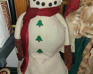 Stuffed Snowman 35 x 15