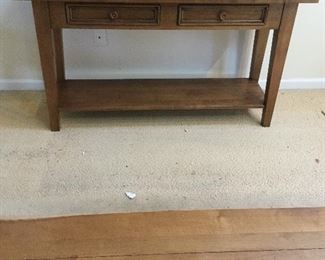 Ethan Allen library/console table