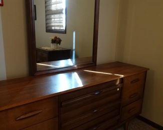 MCM Dresser with mirror