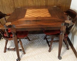 Ethan Allen Chess/Checker table