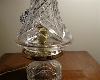 Waterford Hurricane lamp