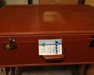 Vintage luggage w/original box
